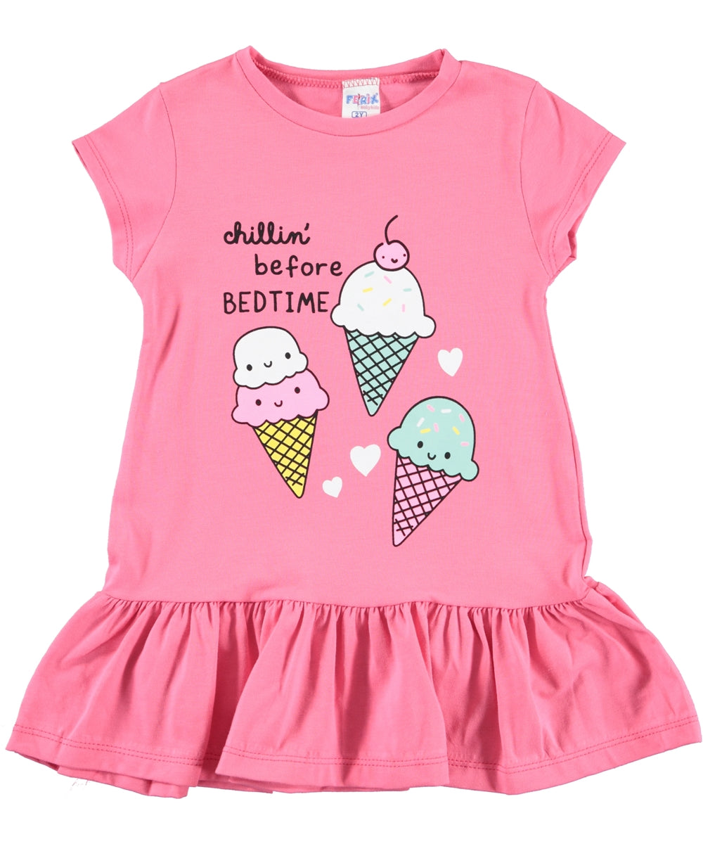 Ice Cream Cotton Dress