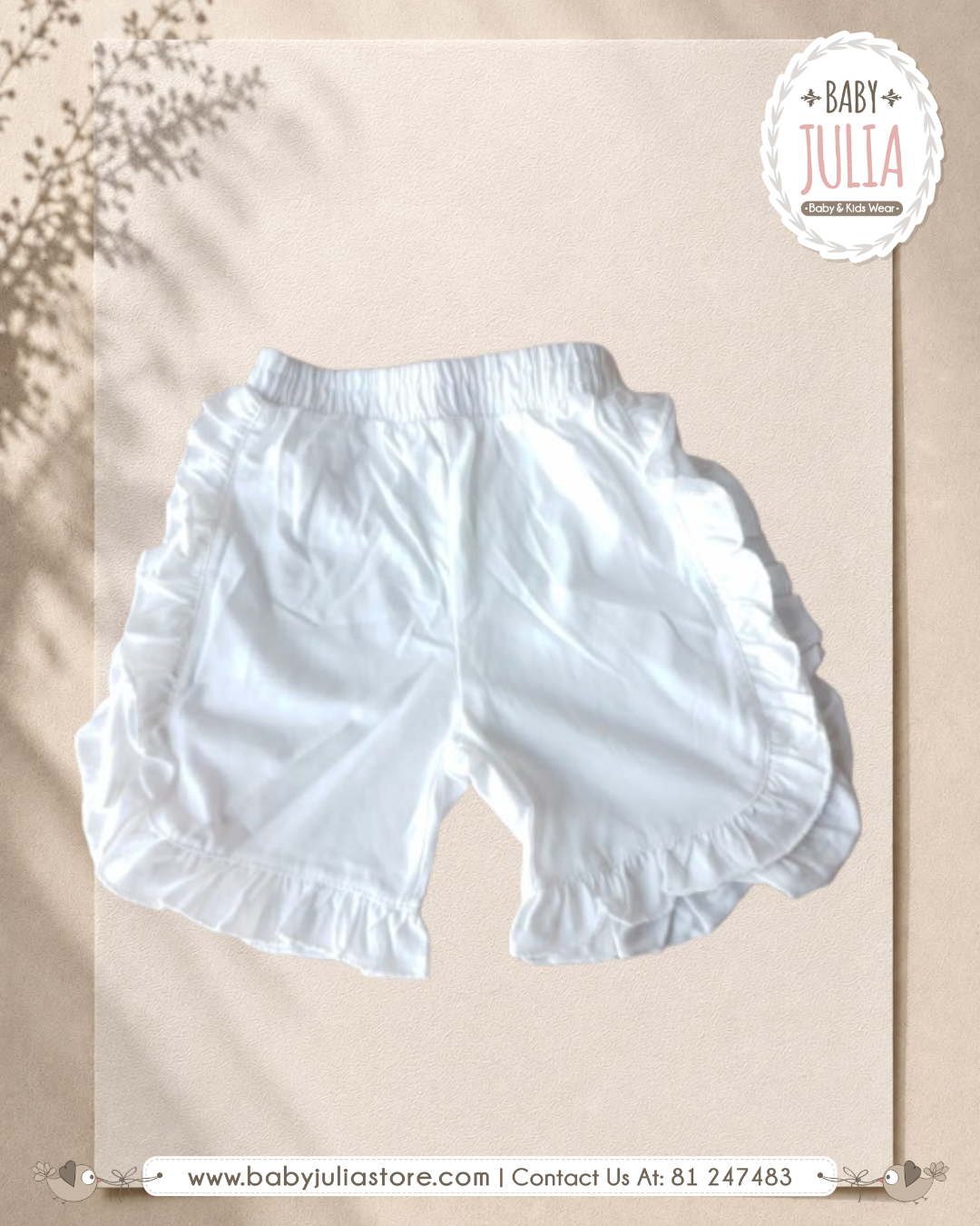 Cute Premium Cotton Short