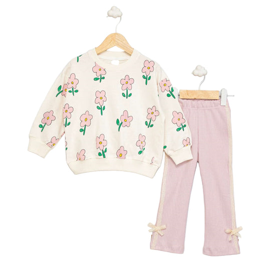 Pink Flowers Set
