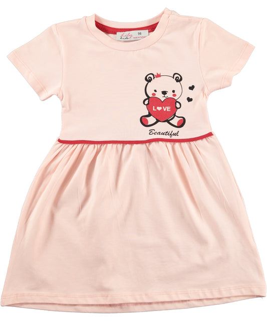 Lovely Bear Cotton Dress