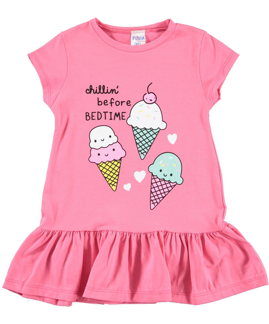 Ice Cream Cotton Dress