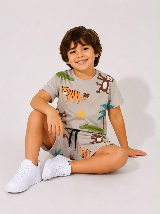 Wild Jungle Animals Cotton Set